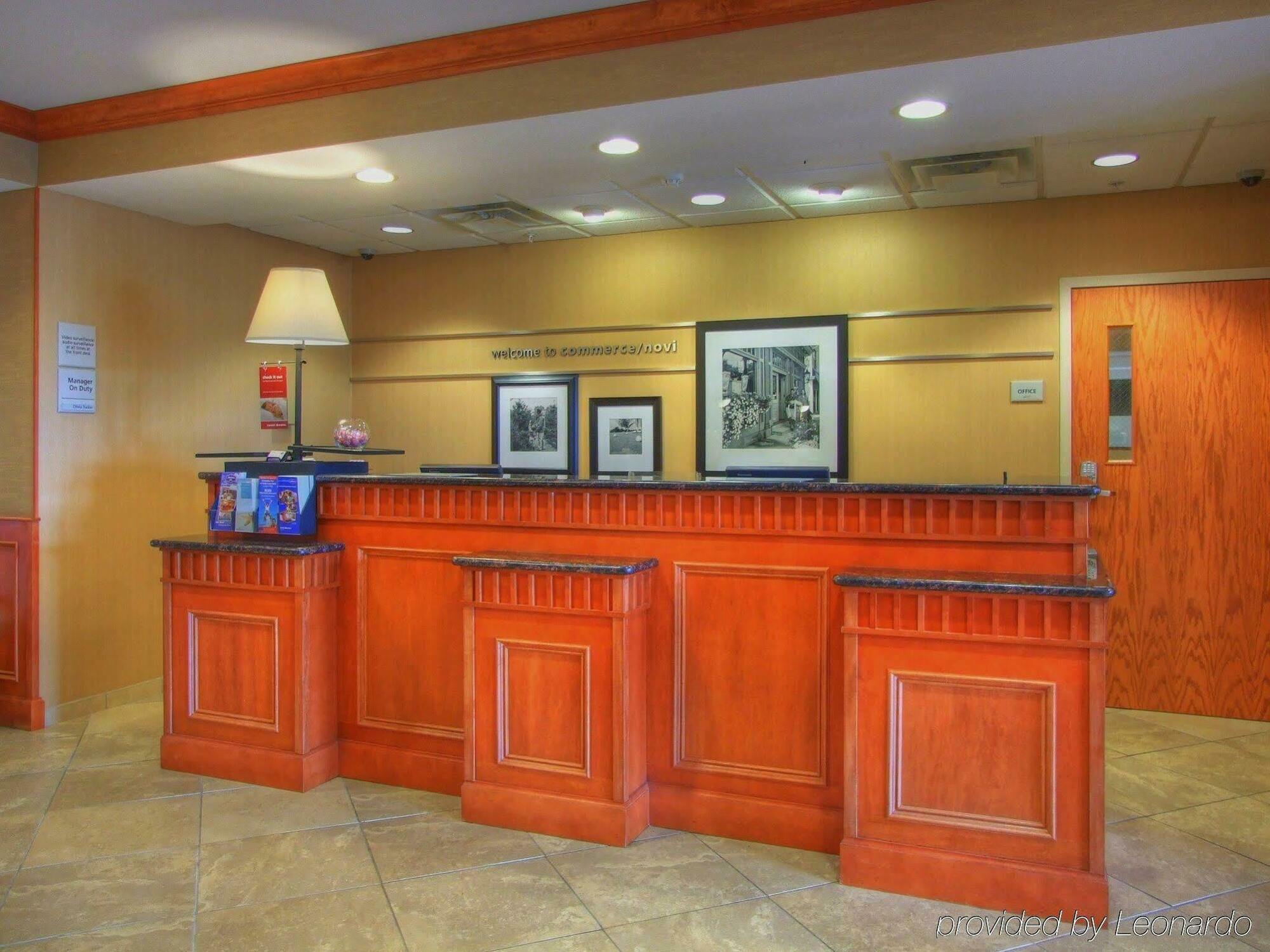 Hampton Inn Commerce/Novi Wnętrze zdjęcie